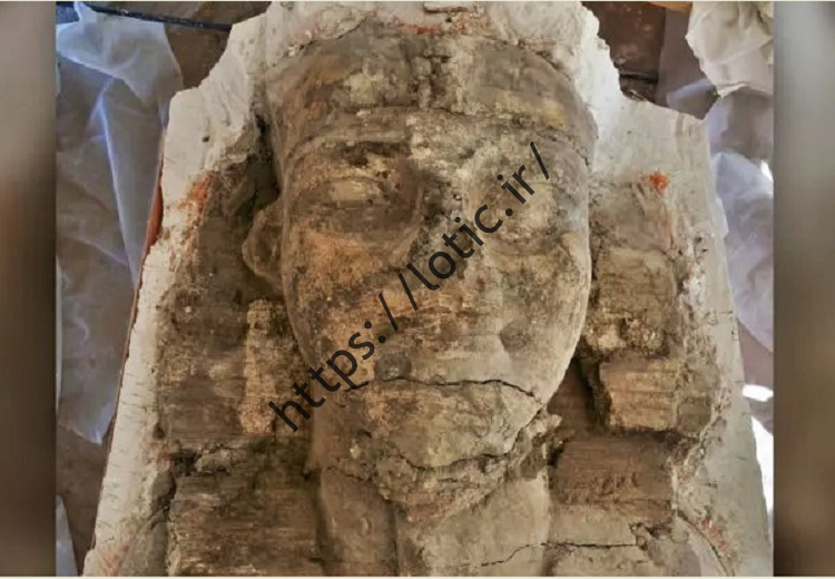 کشف دو مجسمه بزرگ ابوالهول در مصر