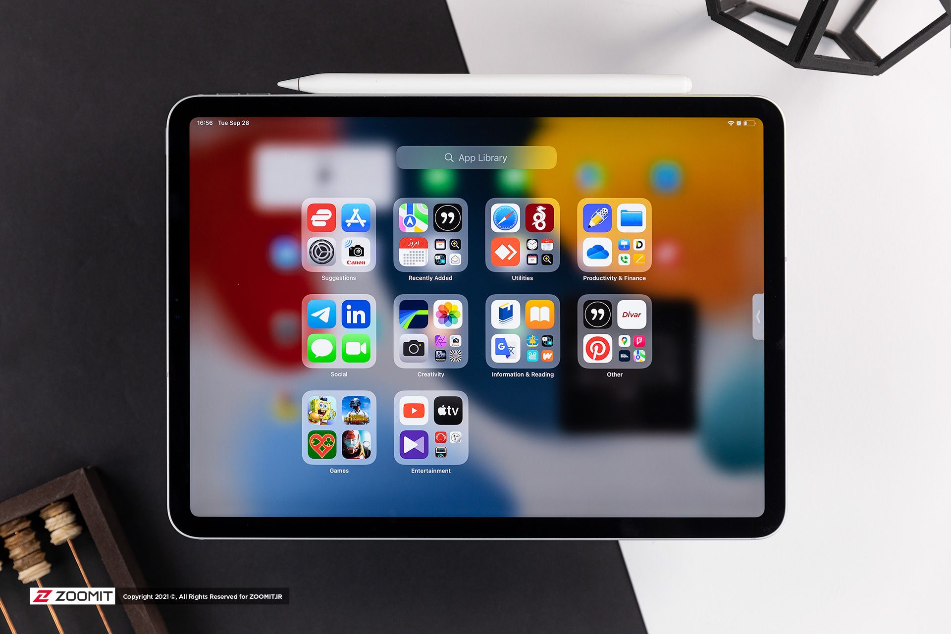 iPadOS 15 - کتابخانه برنامه